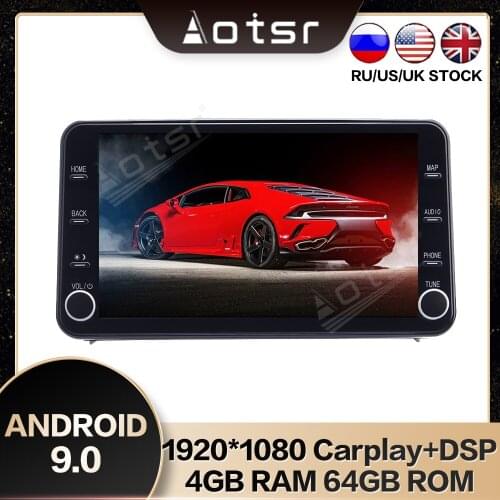 AOTSR MAX-PAD HD Screen 11.8 inch PX6 Android 9.0 Car GPS Navigation Streaming Media Unit For Honda Crider 2019-2020 DSPCarplay
