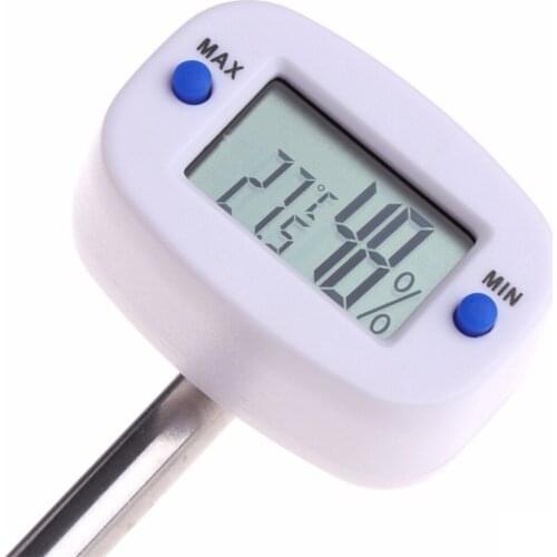 Soil detector thermometer and hygrometer agricultural greenhouse gardening probe testing soil digital thermometer