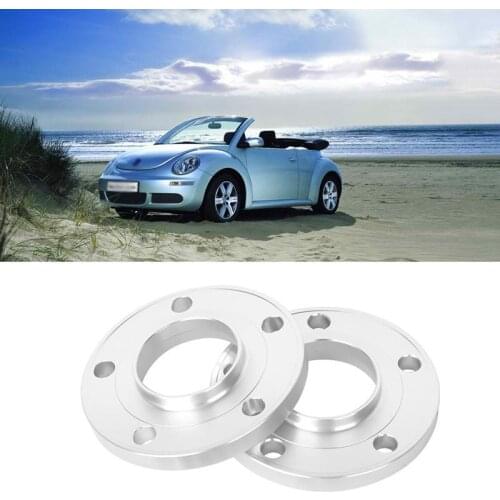 For VW Polo/Bora/Golf/Beetle 2PCS 5x100 57.1CB Centric Wheel Spacers Tire Adapters Rims Flange Hubs High Quality