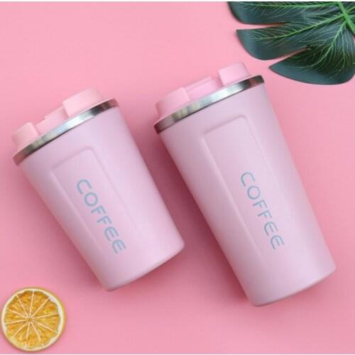 380ML/510ML Travel Coffee Mug Stainless Steel Thermos Tumbler Cup Vacuum Flask thermo Water Bottle Tea Mug Car-Bottle Thermo cup