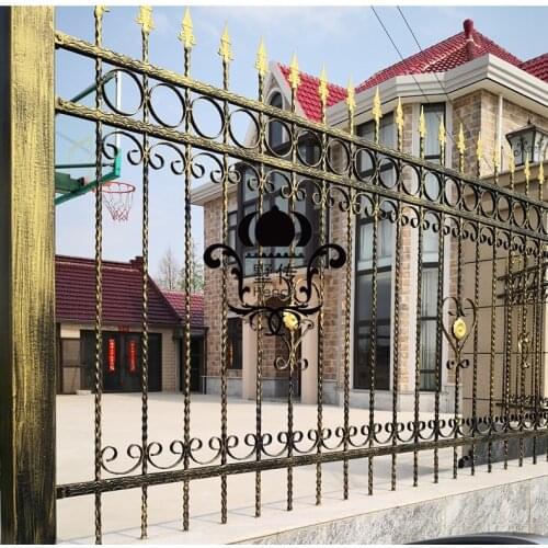 Hench 100% handmade forged custom designs ornate Australia fence gate Australia hot selling in Australia United States