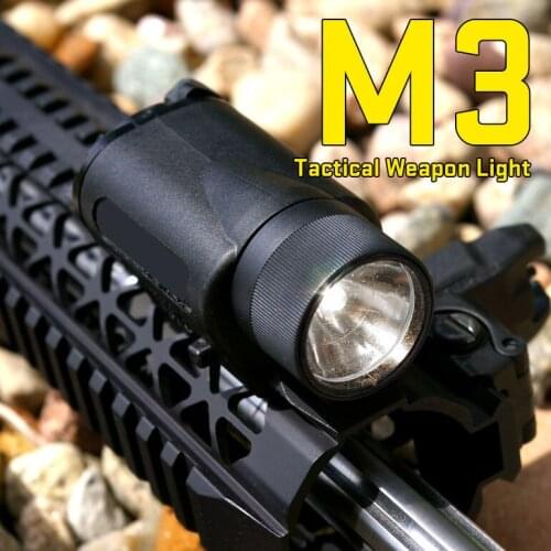 New arrival tactical flashlight weapon light M3 LED flashlight for camping for hunting GZ150018