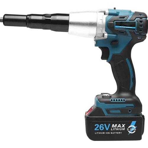 Riveting gun electric rivet gun automatic core pulling rivet gun orange gun pull rivet gun Latin gun rivet brushless motor