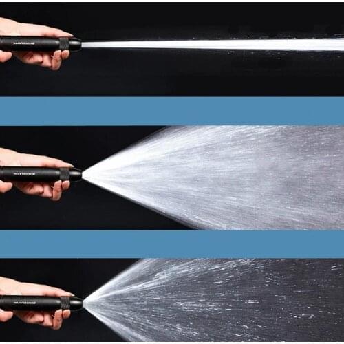 Gun Adjustable Metal Nozzle Garden Hose Sprinkler System Pressure Washer Car Wash Watering Water Gun Direct Injection Car Wash