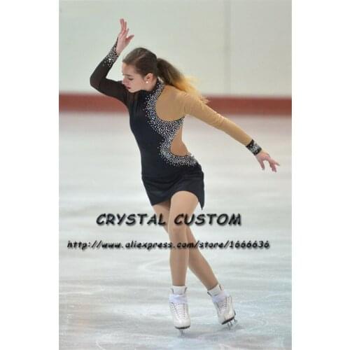 Professional Custom Figure Skating Dresses Adult Graceful New Brand Ice Skating Dresses For Competition DR4485