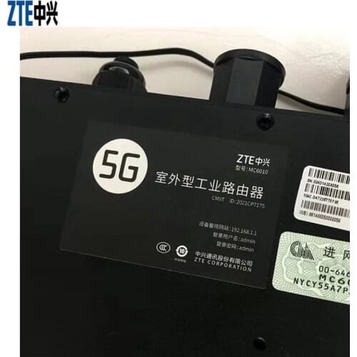ZTE Industry Wireless CPE Router MC6010 2021 New Powerful Factory Office Outdoor 4G 5G WiFi Industrial Router