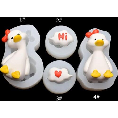 Silicone Mold Chocolate Ice Cube Tray Fondant Molds Diy Soap Mold Aromatic Gypsum Mould