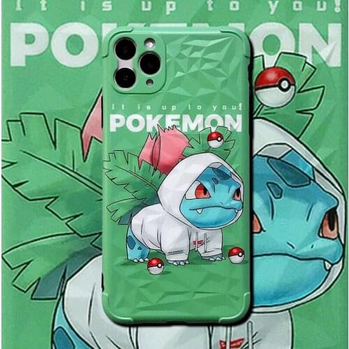 Pokemon Pikachu Phone Case for IPhone 7 / 8 / Plus X / XS / XR / XS Max / 11 / 11 Pro Cute Cartoon Anti-fall Silicone Case Gift