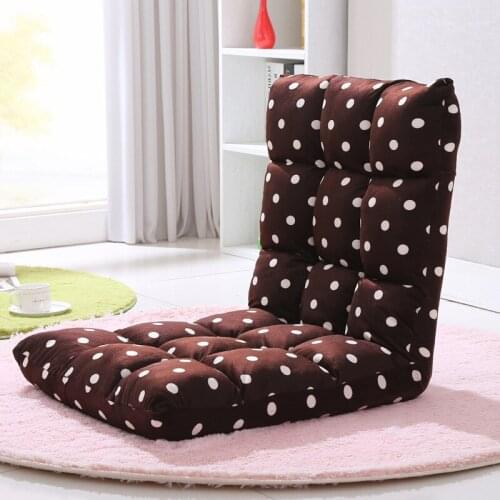 Folding Recliner Lounge Sofa Bed Bean Bag Sofas Home Balcony Casual Cushion Chair Pads Windows Tatami Floor Seat 95x35x13cm