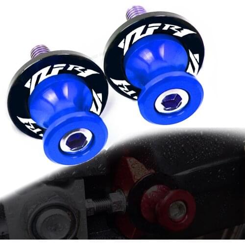 Motorcycle Swingarm Spool Slider Stand Screws Motorcycle Accessories For YAMAHA YZFR1 YZF-R1 R1M R1S 2015-2020 6MM