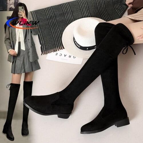 Женские высокие ботинки Wlikw China At AliExpress