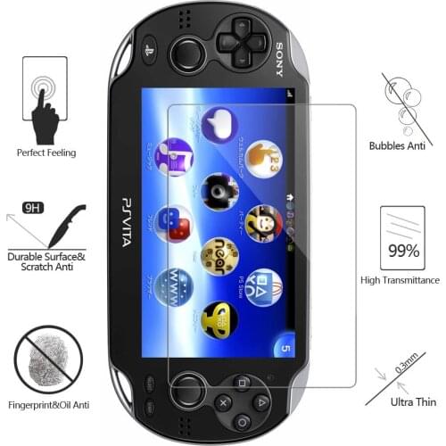 Tempered Glass for Sony PS Vita 2000 PSV2000 / PS Vita 1000 PSV1000 Screen Protector Hard 9H