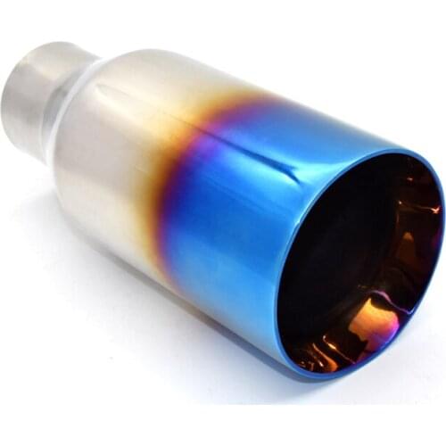 1 PCS Stainless Steel Exhaust Tip For All Car Model Car Exhaust pipe Universal Exhaust Tips Muffler Tailpipe Car Accessories