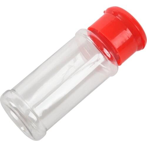 12 Pcs Plastic Spice Salt Pepper Shakers Seasoning Jar Can Barbecue Condiment Jar Bottles Cruet Container Kitchen Seasoning Box