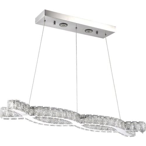 2018 Led Lights Modern Crystal Chandelier Light Fixture Luster Prompt Shipping 100% Guanrantee Free Shipping Home lighting
