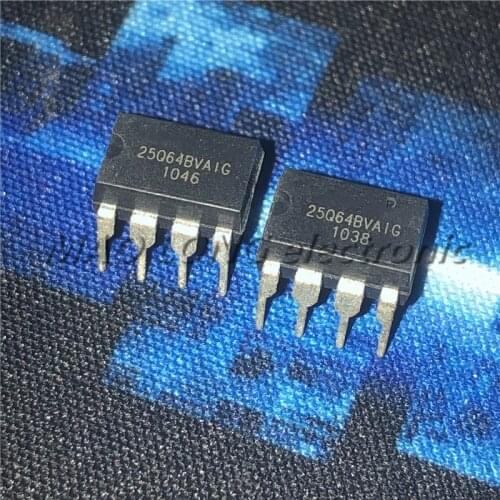 5PCS/LOT W25Q64BVAIG DIP8 25Q64BVAIG DIP 25Q64 W25Q64 DIP-8 In Stock