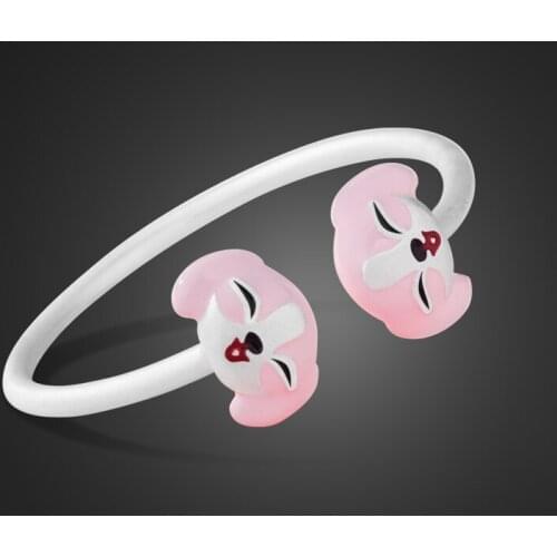 Custom lettering baby 925 sterling silver bracelet men and women 100% 990 silver childrens bracelet girl jewelry birthday gift