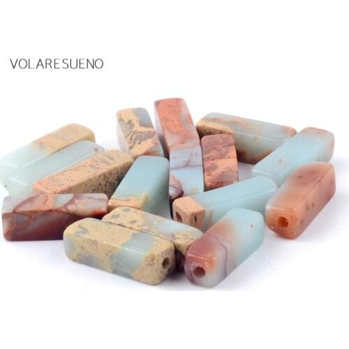 Natural Shoushan Jaspers Stone Loose Beads For Jewelry Making 4*13mm Spacer Beads Fit Diy Bracelet Necklace Accessory 15‘’Strand