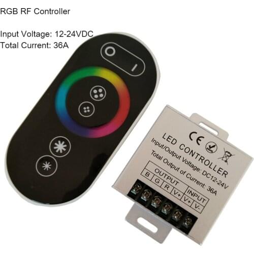 DC12-24V RGB RGBW 20KEY 24KEY RF LED Strip Wifi Bluetooth Wirss Touch Wheel LED Light Remote Controller