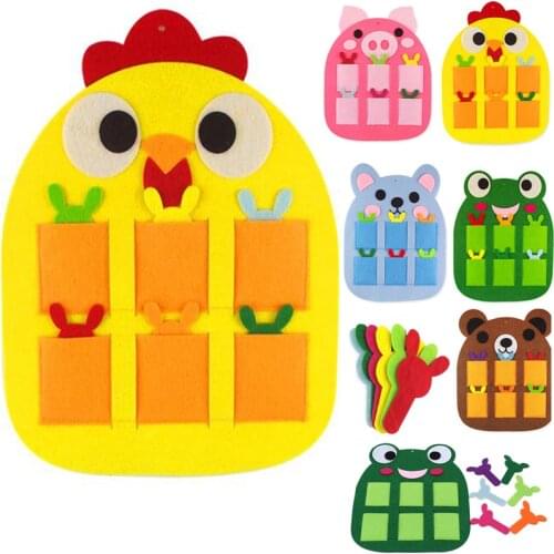 Childrens Knitting Toys Kindergarten Teaching Digital Teaching Aids Childrens Environmental Protection Non-pollution Toys