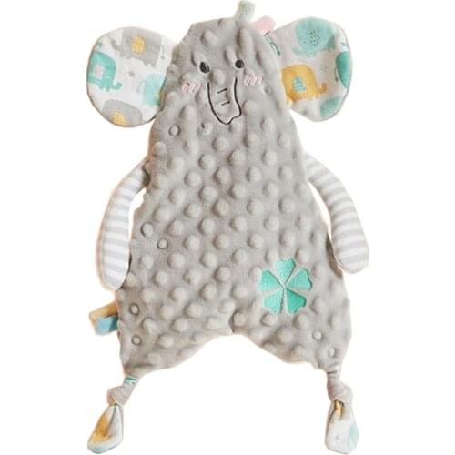 Baby Soother Appease Towel Cute Animal Doll Teether Infants Comfort Sleeping Nursing Cuddling Toys Shower Gifts