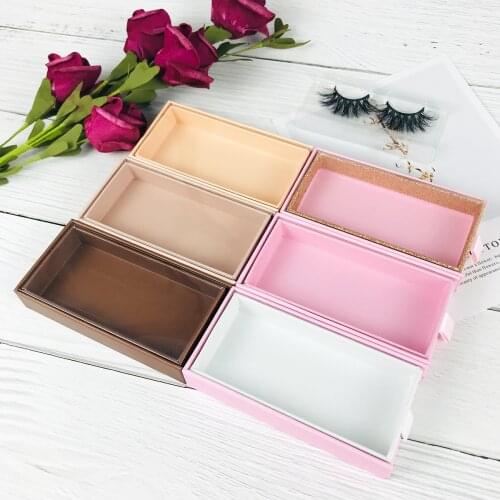 FOXYFOX Wholesale Custom Eyelash Packaging Box With Logo Lash Boxes Packaging Faux 25mm Mink Lashes 5D Strips Empty Case Culk