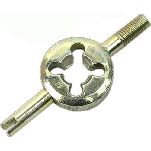 2pcs 4mm Valve Core Wrench Thread End Bicycle Tire Spanner Removal Tool Car Truck Motor Bike Repair Tools