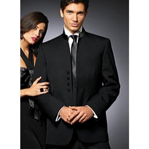 Latest Design Mens Suits Groom Tuxedos Groomsmen Wedding Party Dinner Best Man Suits Blazer (Jacket+Pants+Vest+Tie) NO:1131