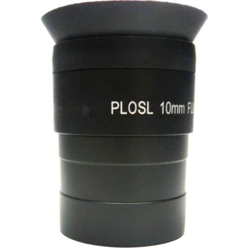 New 1.25 inch Plossl 10mm Multicoated Eyepiece Lens for Astronomy Telescope with Extinction Filter Thread
