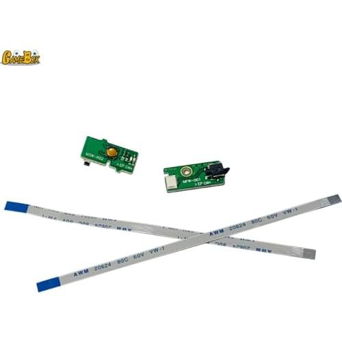 Super Slim Power Button on/off Switch Board For PS3 4000 CECH 4000 Eject Button Board with Flex Cable MFW-001 MSW-K02