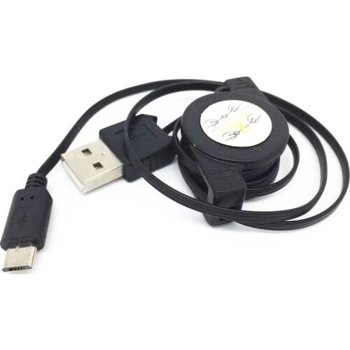 Retractable Micro USB Data Sync Charger Cable for Samsung Galaxy S 2 Lte Hd I9220 I926 S5690 Ace S2 Plus Lte Hd Premier I9018
