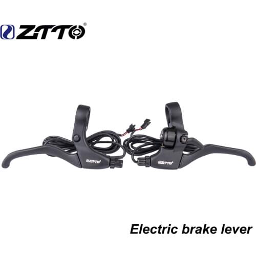 ZTTO 1Pair E-Bike High Quality Electric Brake lever Bicycle Cut Off Power Hall sensor Power off Brake lever For MTB Road Bike