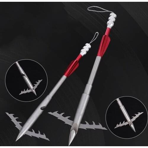 1pcs Shooting Hunting Fishing Darts Slingshot Accessories Powerful Deepwater Arrow Head Strong Magnetic Enlarge Widen Barbs