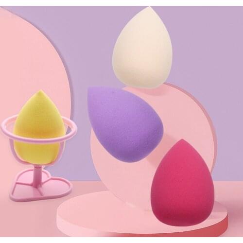 1 pc Makeup Sponge Water-drop Shape Foundation Concealer Sponge Mix Powder Cosmetic Puff women Make Up tools