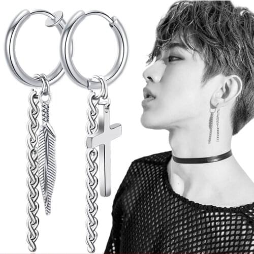 1PC KPOP DNA Korean Bangtan Boys Album V Stud Earrings Fashion Jewelry Accessories For Mens And Womens Earring