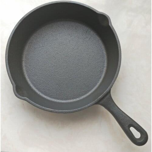 2019 Kookantage Pre-Seasoned Heavy-Duty Cooker Frying Saute Chef Cookware,Dia 20cm Cast Iron Skillet Nonstick Pan(434-20)