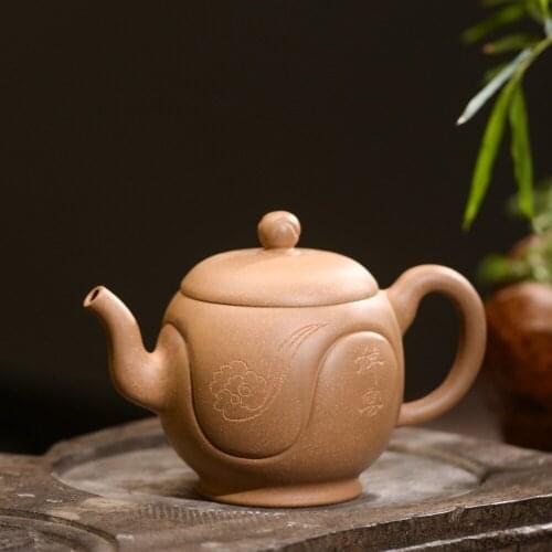 210ml Zisha pot Dahongpao Teaware Yixing Purple Clay Teapot Authentic Famous Hand-made Old Section Mud Tea Pot Chanyun Tea Set