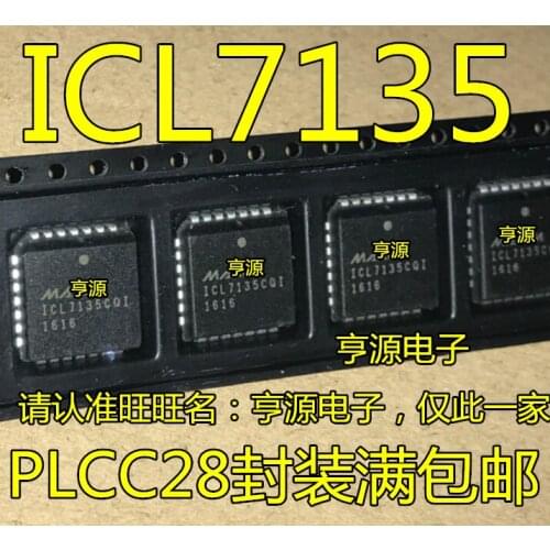 5pieces ICL7135 ICL7135CQI PLCC28