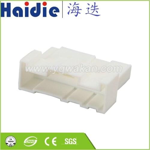 Free shipping 2sets 6pin auto cable unsealed connector electric wiring harness plug connector HD061-2.3 6.3-11