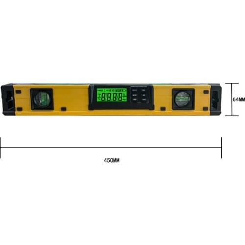 DL400 Digital Level Bar Magnetic Muliti-functional Aluminum Alloy Electronic Digital Display Bar Level Instrument Hot Sale