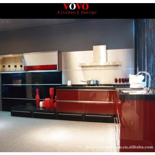 Kitchen furniture China high gloss lacquer