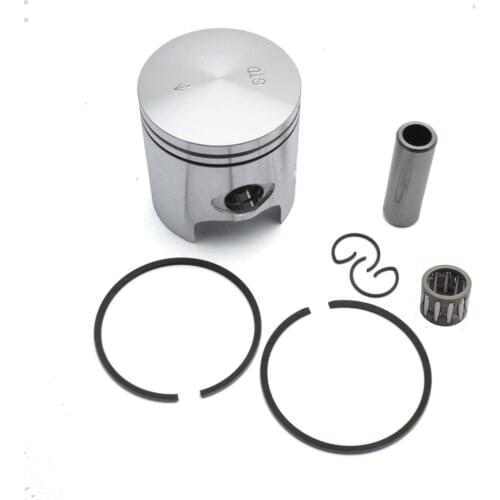 70cc Piston Rings Set 47mm with 12mm/10mm Pin Bearing for Yamaha Jog Minarelli 1PE40QMB Scooter ATV Moped Big Bore Parts