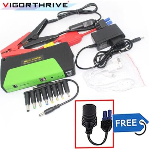 New arrival multi function power bank MINI Portable car jump starter start booster 12V car charger600A