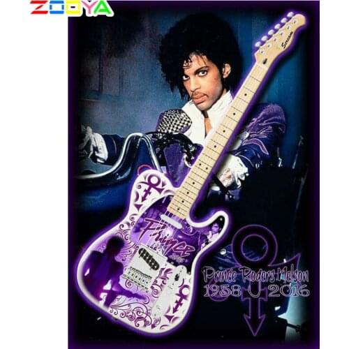 ZOOYA 5D DIY Diamond Painting Celebrity Full Drill Diamond Embroidery Guitarist Kits Diamond Mosaic Kid Gift Home Decor 6K5