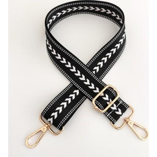 Nylon Bag Straps Handbag Belt Shoulder Bag Part Wide Strap Replacement Bag Accessories Adjustable Length Belt for Shoulder Bag