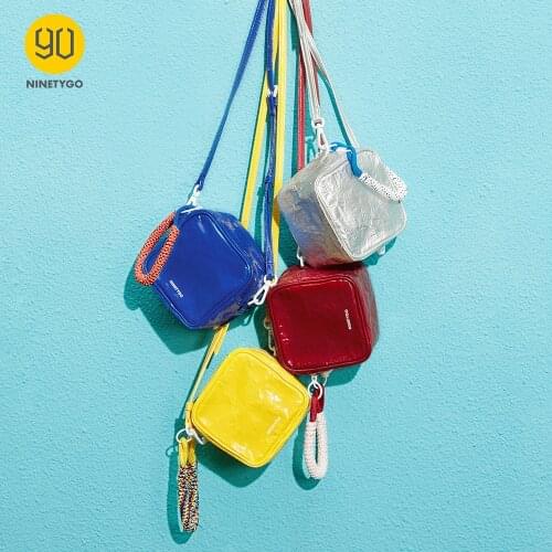 Ninetygo 90Fun New Arrival Magic Cube Messenger Bag Fashion Casual Stylish Cool Bag Shoulder Bag Flap