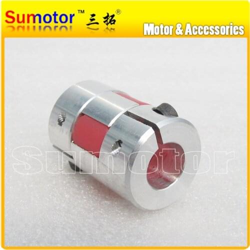 OD 20mm L 30mm Bore 4mm 5mm 6mm 6.35mm 8mm 10mm Choose two same or different, Flexible Jaw/Spider Shaft Coupling CNC parts