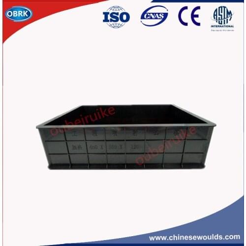 Plastic Concrete Spray Test Molds 450x350x120mm Big Board Molds Big Plate Spray Moulds
