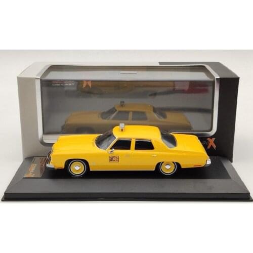 Premium X 1:43 For Chevrolet BEL AIR New York Taxi 1973 Yellow PRD234 Diecast Models Auto Cars Collection