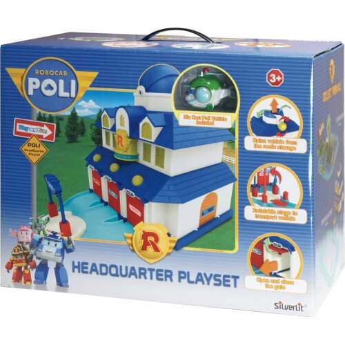 ROCCO 21736965 ROBOCAR POLI HEADQAURTE PLAYSET